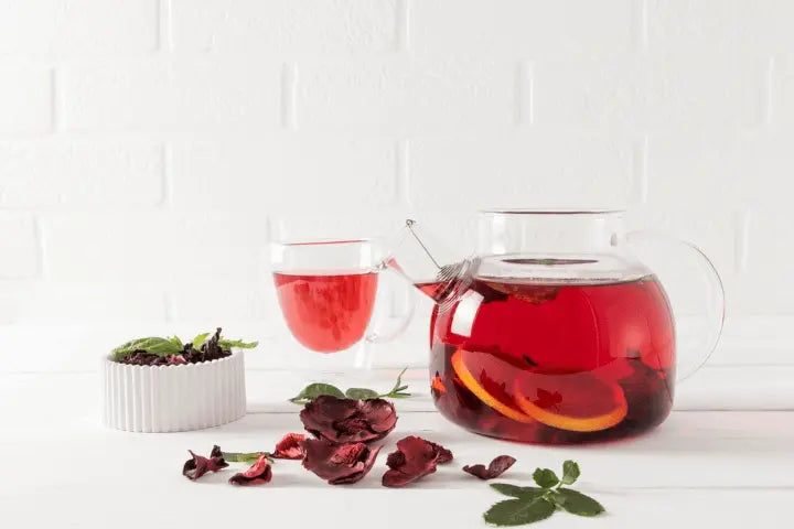 Hibiscus Flower Tea Recipe Moksa Expect Miracles