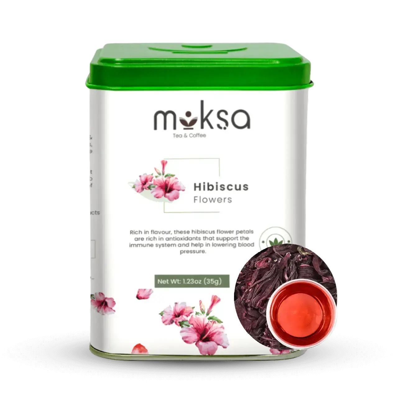Natural Hibiscus Flower Tea