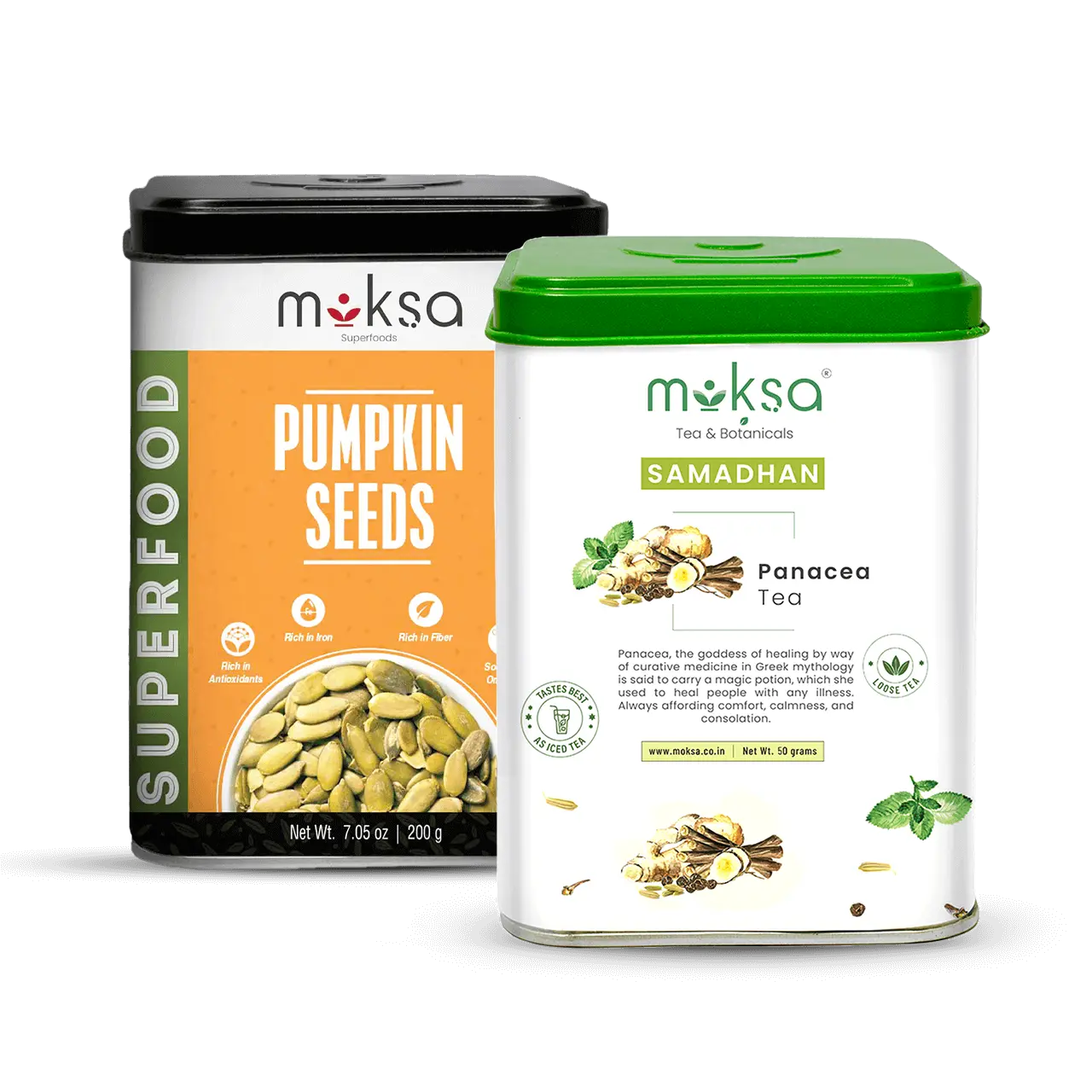 Pumpkin Seeds and Panacea Tea Combo