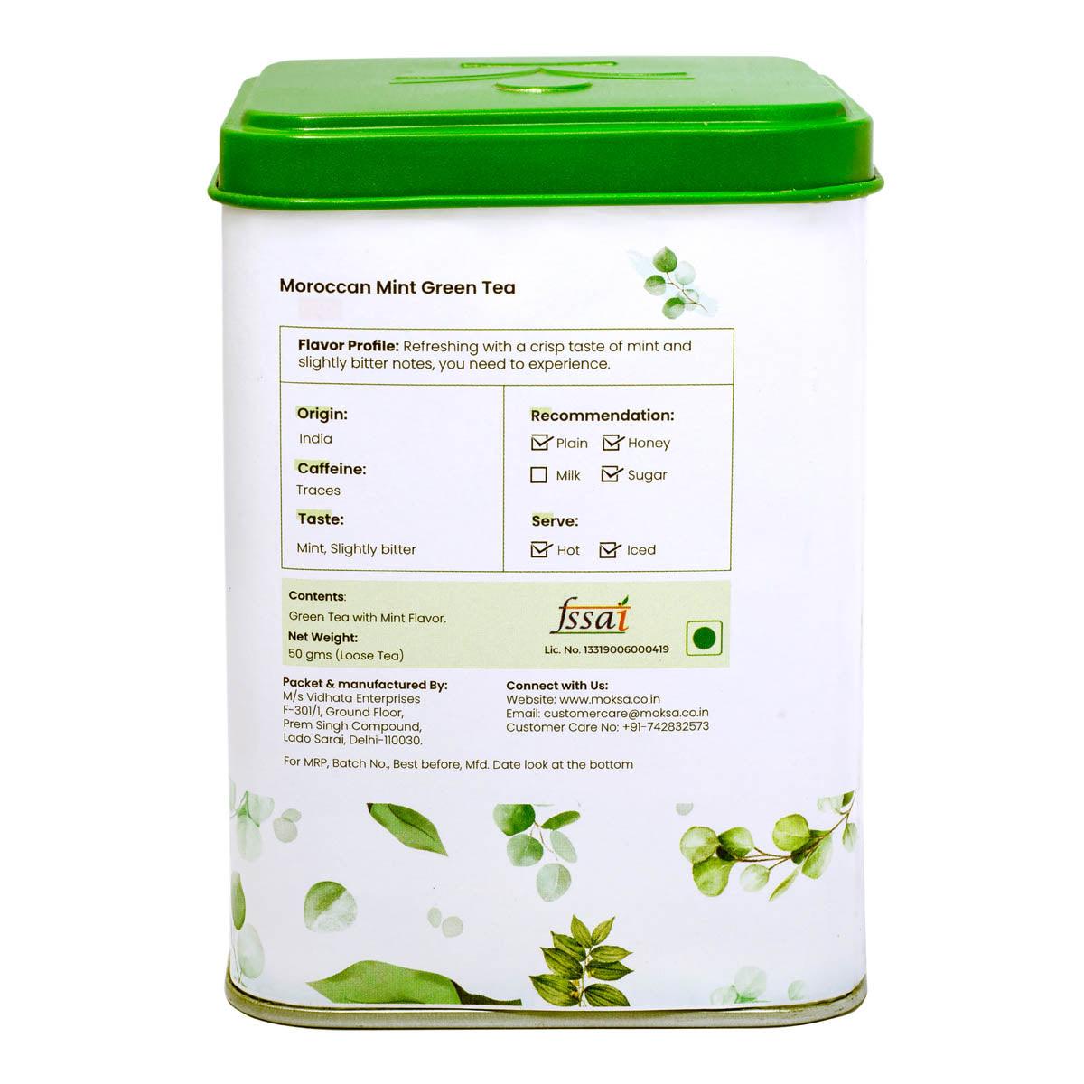 Moroccan Mint Green Tea - MoksaExpectMiracles