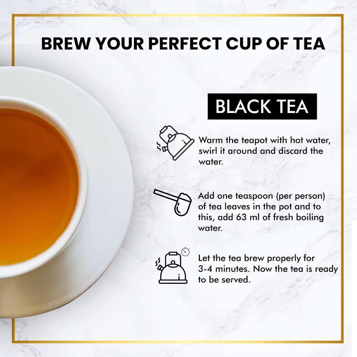 Darjeeling prefect cup of tea