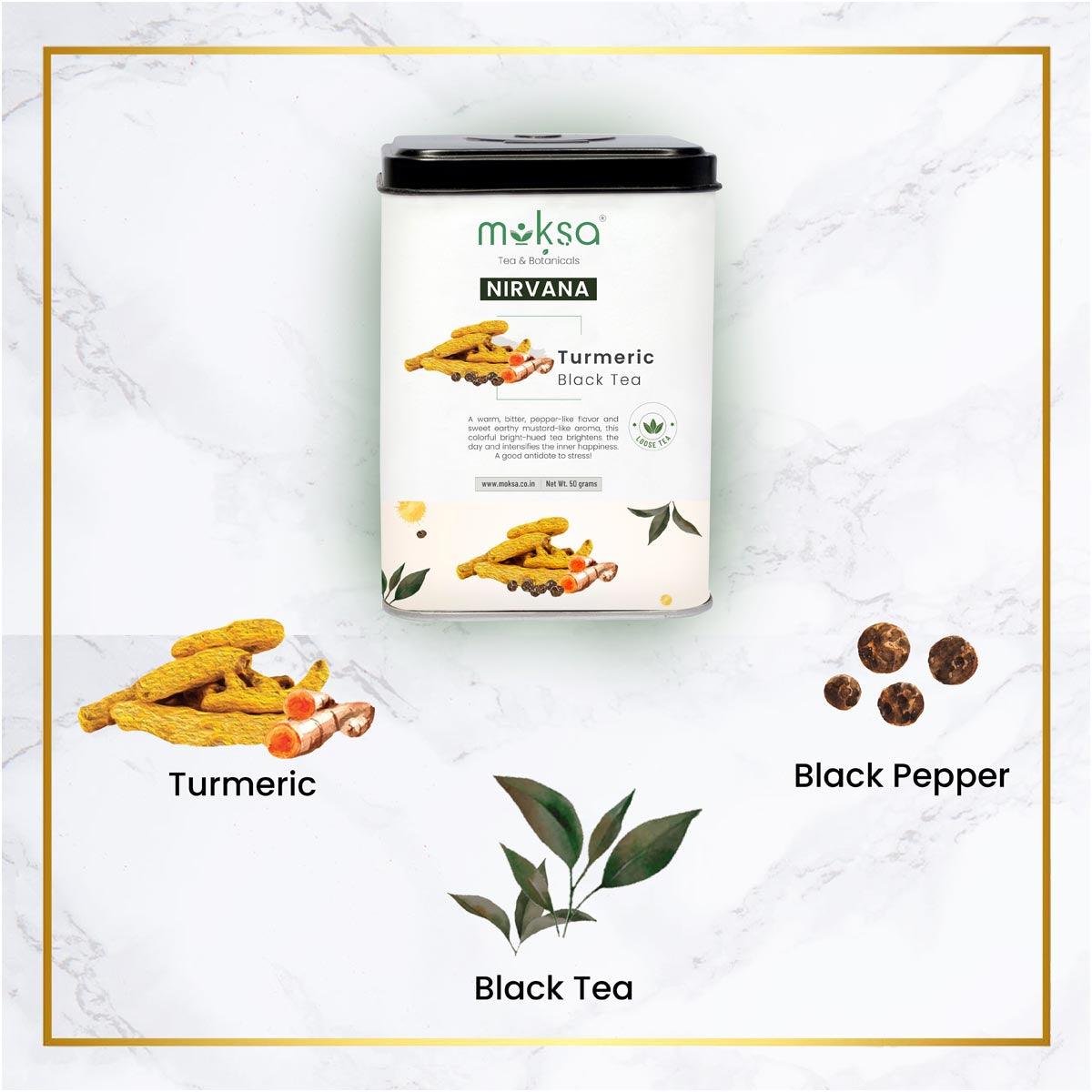 Turmeric Black Tea Ingredients