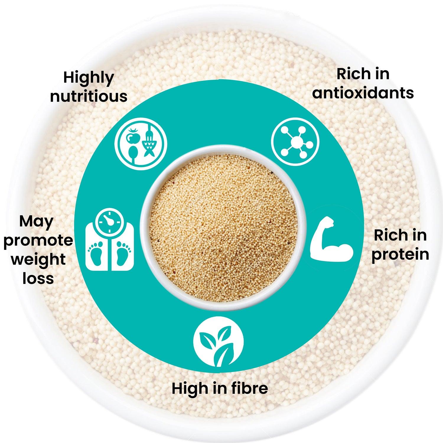 Quinoa Seeds Combo (2*400gm) - MoksaExpectMiracles