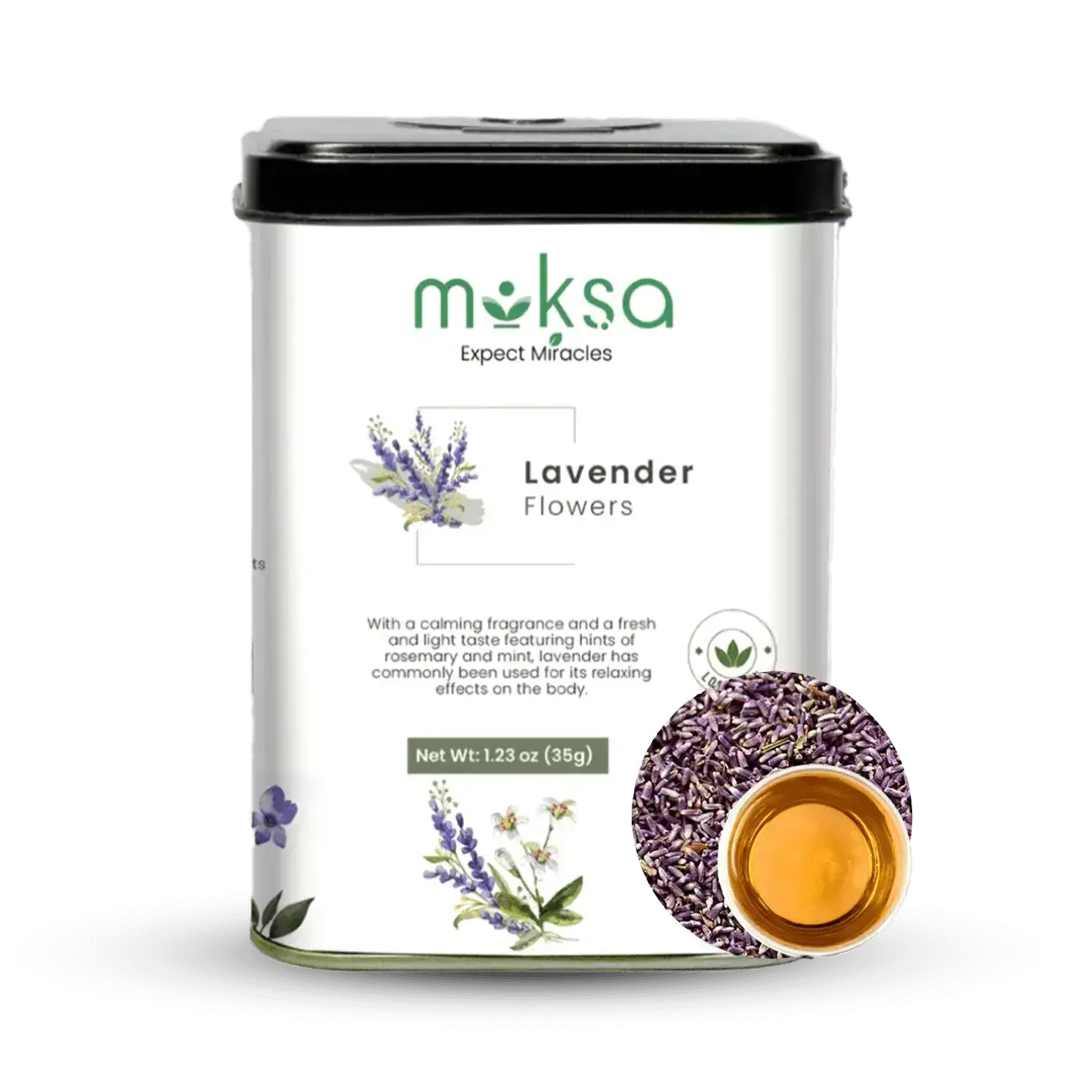 Organic Lavender Flowers Tea