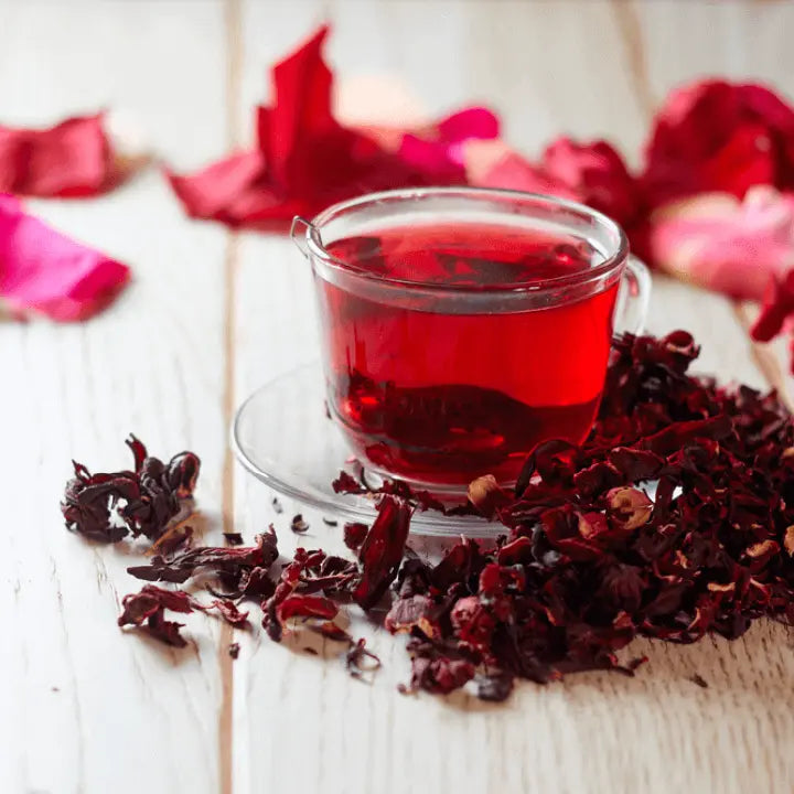 Rose and Hibiscus Oolong Tea