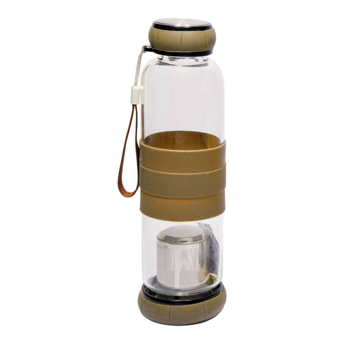 Glass Infuser Bottle- Premium Teaware - MoksaExpectMiracles